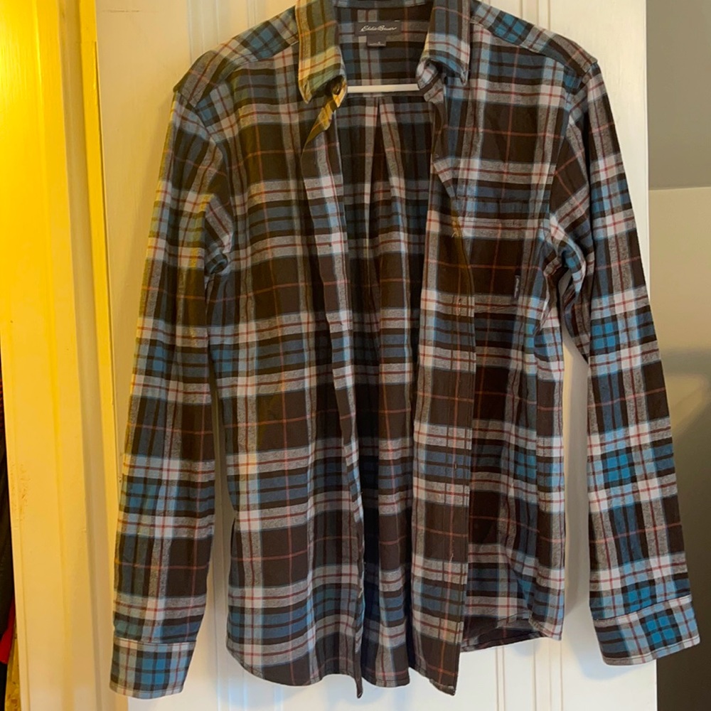 Eddie bauer men’s flannel classic fit